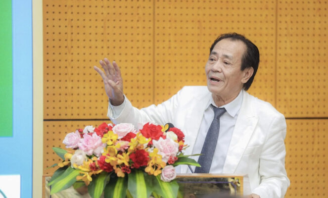 Ông Nguyễn Ngọc Mỹ, Chủ tịch Tập đoàn Vabis. Ảnh Trọng Hiếu.