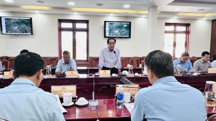 Lãnh đạo huyện Đạ Huoai gặp gỡ Lãnh đạo Công ty Cổ phần Đua ngựa Thiên Mã - Mađagui